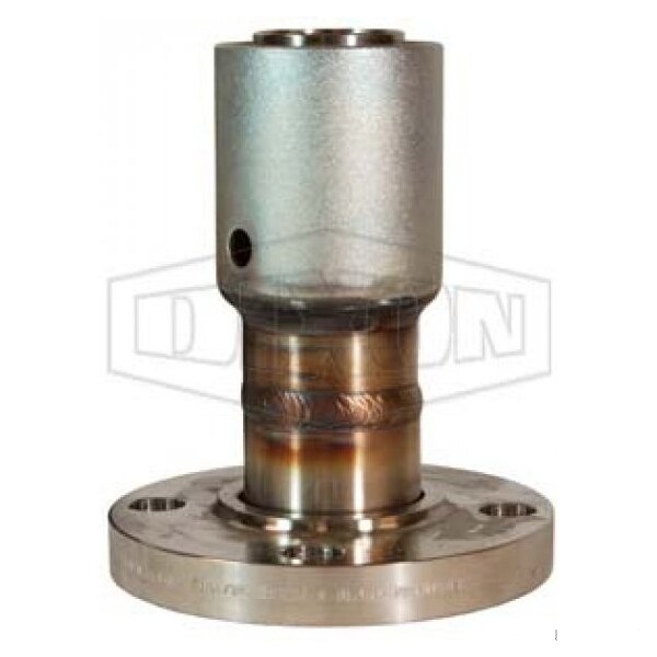 Holedall External Swage Floating Flange, 3 ID x 3-41/64 to 3-48/64 OD in, 316 SS, Domestic